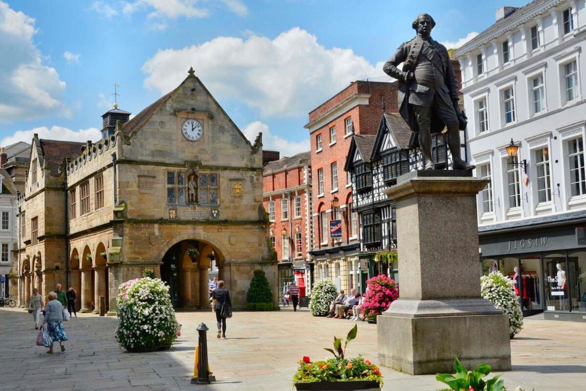 Shrewsbury Georgian Town House - Hills Lane Villa Buitenkant foto